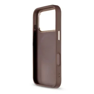 Калъф Guess PU 4G, съвместим с Magsafe Strap Limited Edition of 299 Case за iPhone 18 Pro, кафяв 4