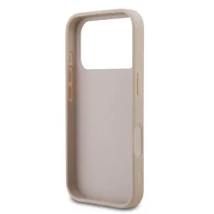 Калъф Guess PU 4G Stripe Case за iPhone 18 Pro, розов 6