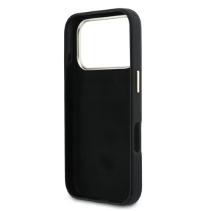 Калъф Guess PU Grained 4G Resin Metal Logo Case за iPhone 18 Pro, черен 6