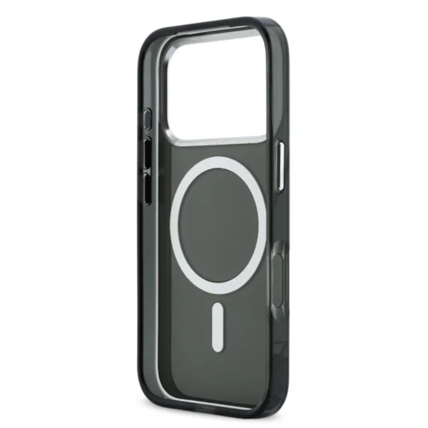 Калъф Karl Lagerfeld IML Heads Logo, съвместим с MagSafe Case за iPhone 18 Pro Max, черен 6