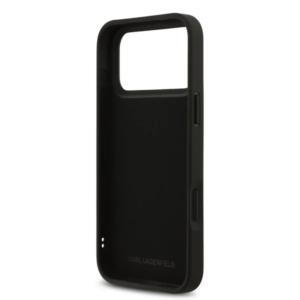 Калъф Karl Lagerfeld 3D Rubber Karl and Choupette Case за iPhone 18 Pro Max, черен 2