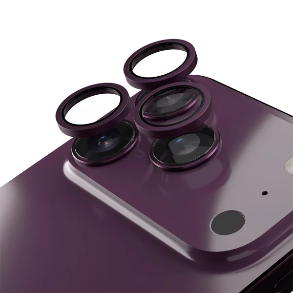 Etteri Camera Glass Protector for iPhone 17 Pro / 17 Pro Max, dark red 1