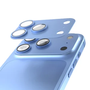 Стъклен Протектор за камера Etteri за iPhone 18 Pro, светлосин