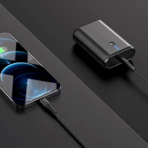 USB cable Borofone BX56 Delightful - Type C to Lightning - PD 20W 1m, Black 4