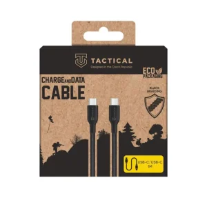 USB Cable Tactical Stitch Thread USB-C/USB-C 0.3m Black 3