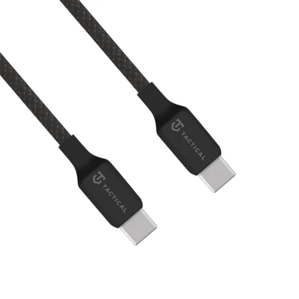 Кабел Tactical Stitch Thread, USB-C/USB-C, 1m, черен 2