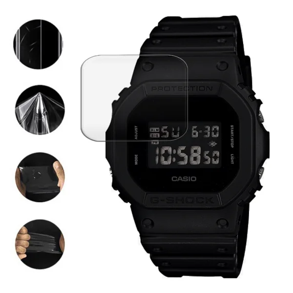 Хидрогел протектор за часовник Casio G-Shock DW5600BB 1