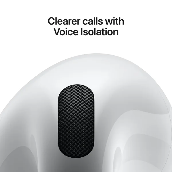 Слушалки Apple AirPods 4 (USB-C) with Active Noise Cancellation (mxp93zm/a) 3