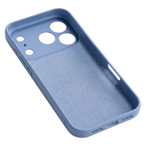Silicon case for 18 Pro Max, light blue 3